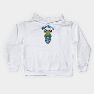 Aries - Zodiac Lovely Universe tree Kids Hoodie